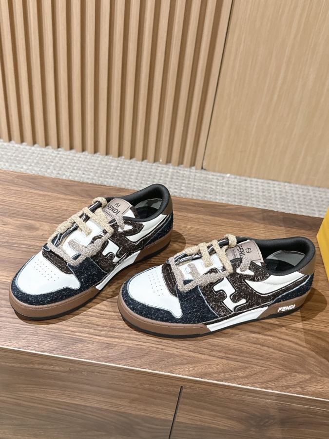 Fendi women's shoes +10 FENDI Kim Jones fendi match Trainer FF F logo Size 35-40 39-45 M — 1:1 Replica — photo 2