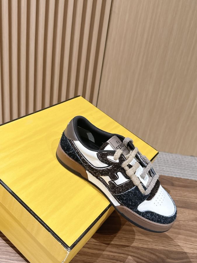Fendi women's shoes +10 FENDI Kim Jones fendi match Trainer FF F logo Size 35-40 39-45 M — 1:1 Replica — photo 3