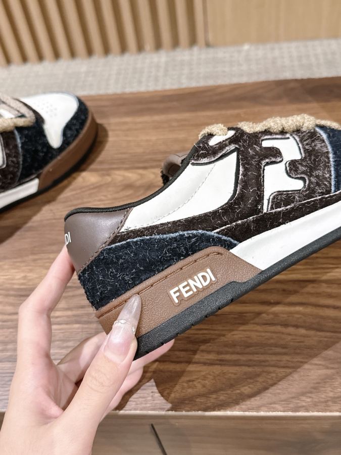 Fendi women's shoes +10 FENDI Kim Jones fendi match Trainer FF F logo Size 35-40 39-45 M — 1:1 Replica — photo 8