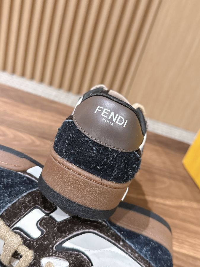 Fendi women's shoes +10 FENDI Kim Jones fendi match Trainer FF F logo Size 35-40 39-45 M — 1:1 Replica — photo 7