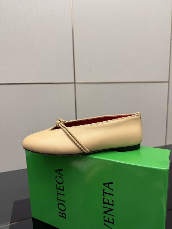 BV women's shoes BV Rosa ballet shoes off-white — 1:1 Replica For Sale — photo 7