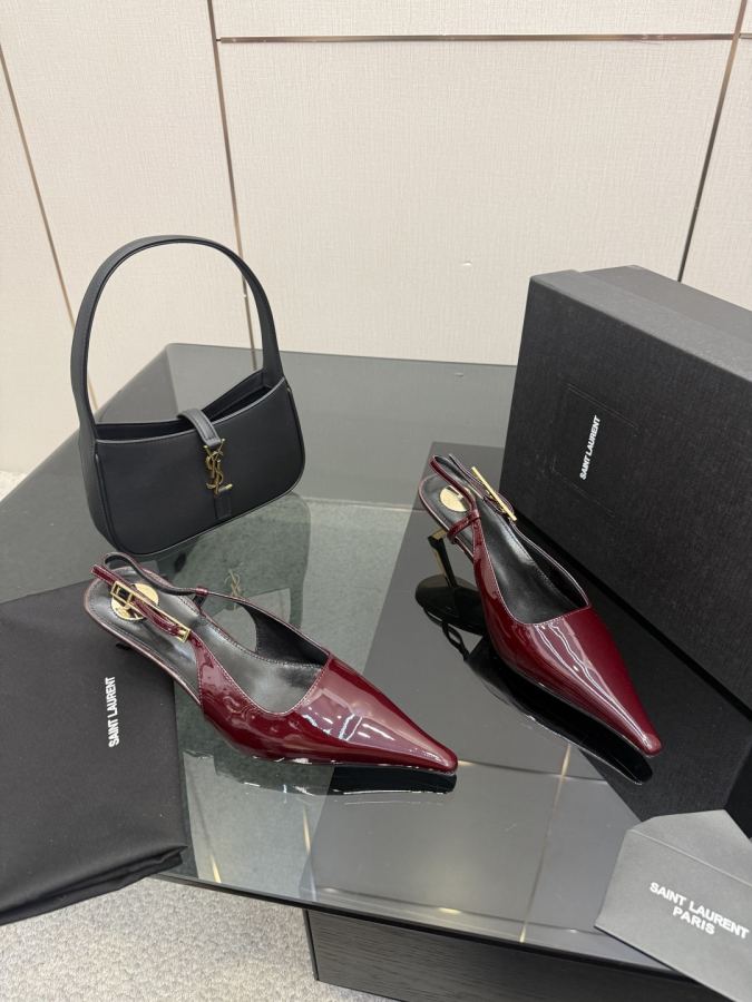 YSL women's shoes Saint Laurent | Saint Laurent YSL Saint Laurent Rose SLP ysl — 1:1 Replica — photo 3