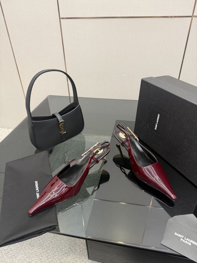YSL women's shoes Saint Laurent | Saint Laurent YSL Saint Laurent Rose SLP ysl — 1:1 Replica — photo 4