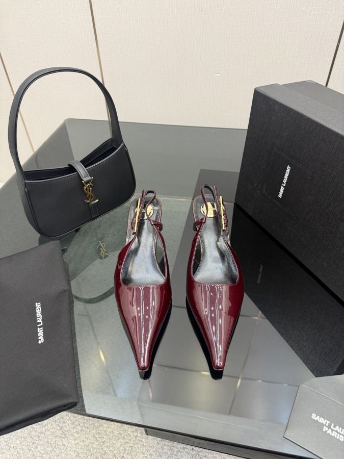 YSL women's shoes Saint Laurent | Saint Laurent YSL Saint Laurent Rose SLP ysl — 1:1 Replica