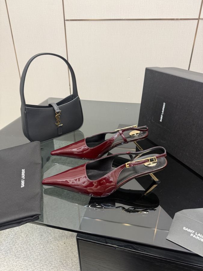 YSL women's shoes Saint Laurent | Saint Laurent YSL Saint Laurent Rose SLP ysl — 1:1 Replica — photo 2