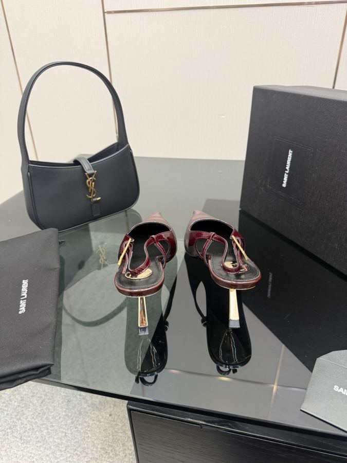 YSL women's shoes Saint Laurent | Saint Laurent YSL Saint Laurent Rose SLP ysl — 1:1 Replica — photo 5