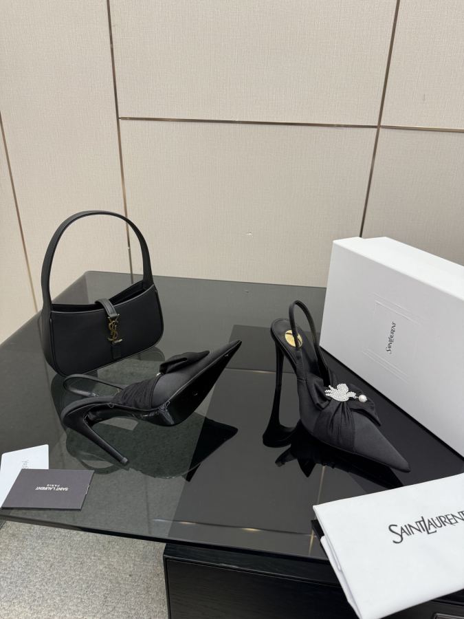 YSL women's shoes Saint Laurent / YSL Rose SLP ysl — 1:1 Replica — photo 6
