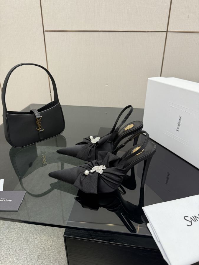 YSL women's shoes Saint Laurent / YSL Rose SLP ysl — 1:1 Replica — photo 2