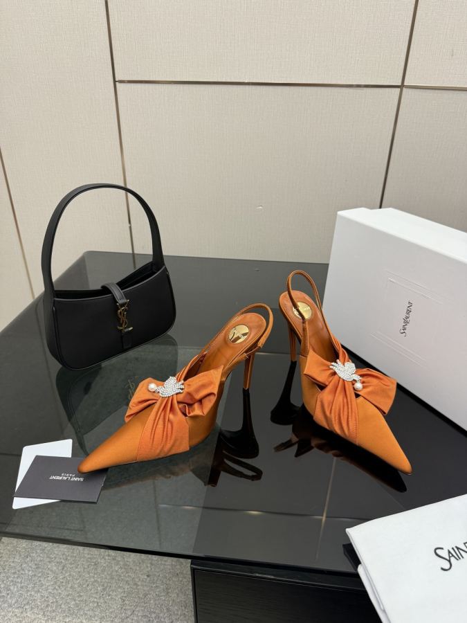 YSL women's shoes Saint Laurent | Saint Laurent YSL Saint Laurent Rose SLP ysl — Premium Replica — photo 4