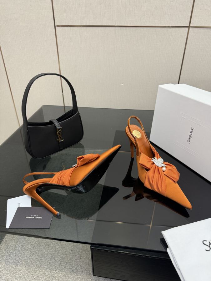 YSL women's shoes Saint Laurent | Saint Laurent YSL Saint Laurent Rose SLP ysl — Premium Replica — photo 6