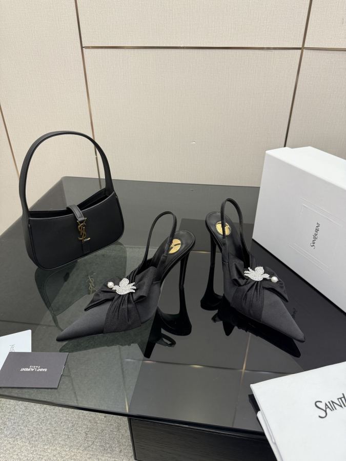 YSL women's shoes Saint Laurent / YSL Rose SLP ysl — 1:1 Replica — photo 4