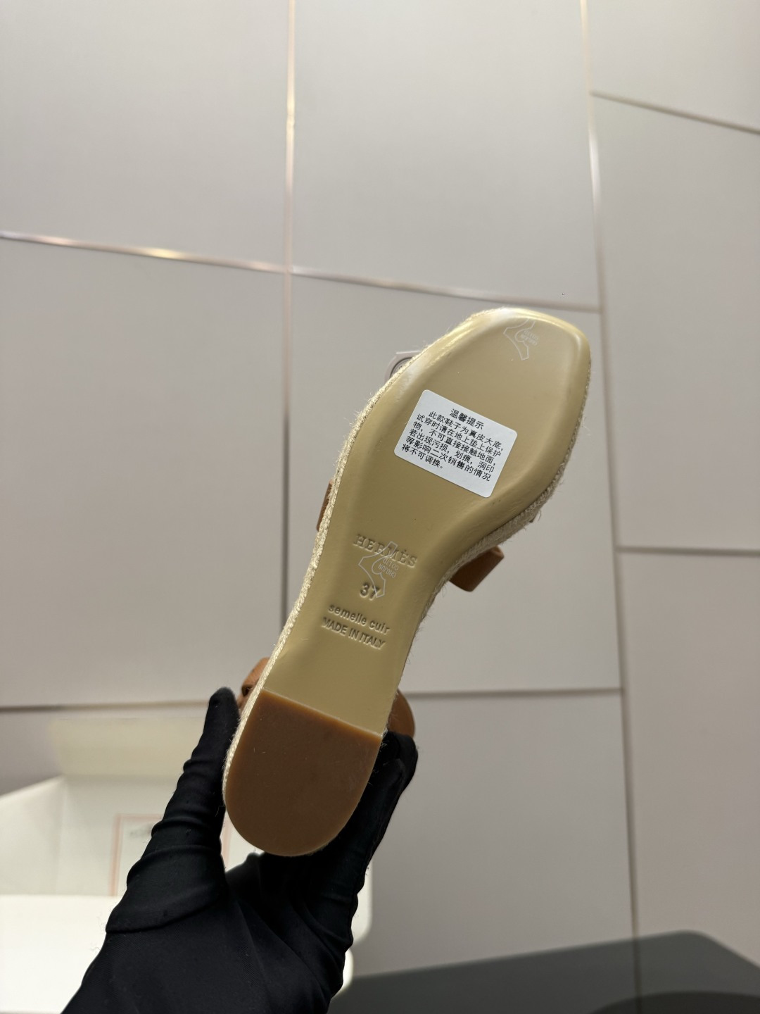 Hermes women's shoes (With complete set of airplane box) — AAA Quality Replica — photo 10