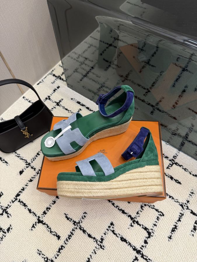 Hermes women's shoes Hermes 2026 Santorini H — 1:1 Replica — photo 6