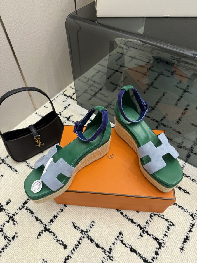 Hermes women's shoes Hermes 2026 Santorini H — 1:1 Replica — photo 4