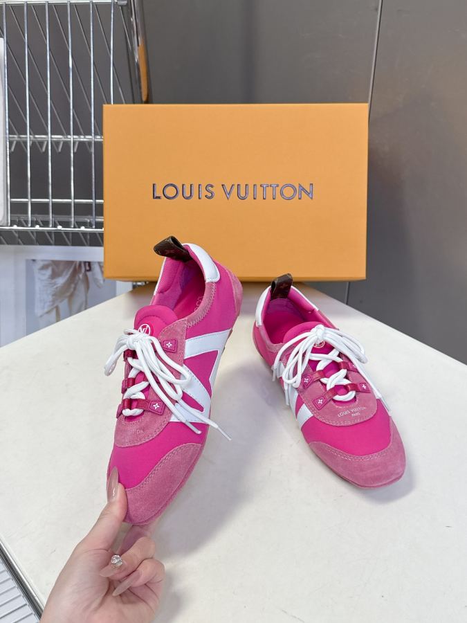 LV women's shoes Louis Vuitton Sneakerina replica Sneakerina LV Monogram Sacchetto TPU 1.5 CM: TPU Size: 35-42 41 42 — photo 4