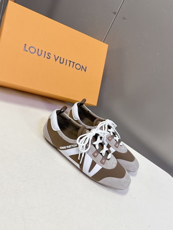 LV women's shoes Louis Vuitton Sneakerina replica Sneakerina LV Monogram Sacchetto TPU 1.5 CM: TPU Size: 35-42 41 42 — photo 2