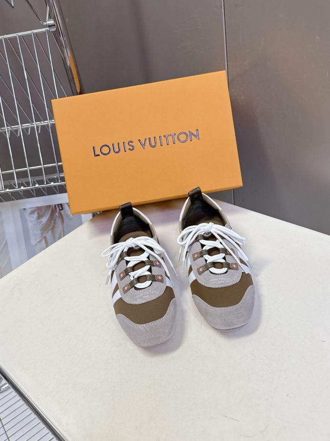 LV women's shoes Louis Vuitton Sneakerina replica Sneakerina LV Monogram Sacchetto TPU 1.5 CM: TPU Size: 35-42 41 42
