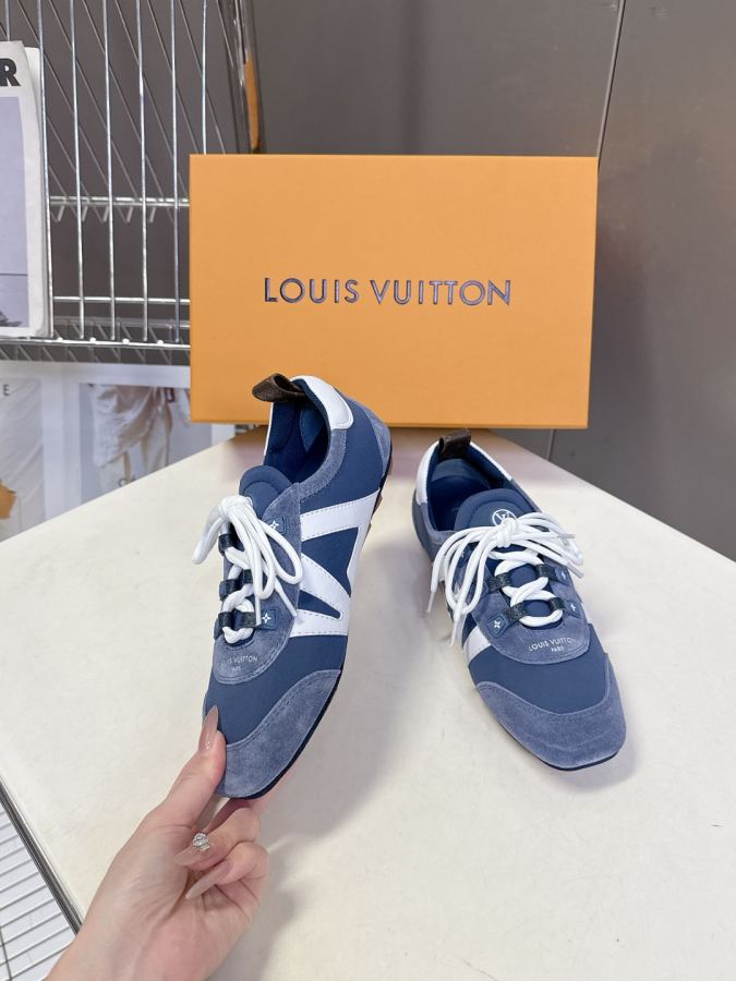 LV women's shoes Louis Vuitton Sneakerina Series replica Sneakerina LV Monogram Sacchetto TPU 1 5 CM TPU Size 35-42 41 42 — photo 4