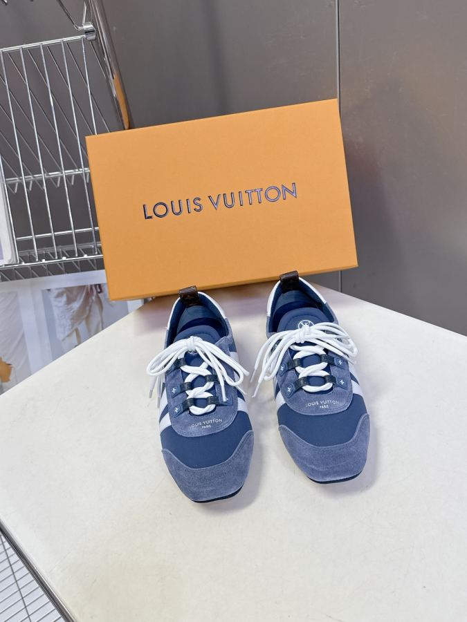 LV women's shoes Louis Vuitton Sneakerina Series replica Sneakerina LV Monogram Sacchetto TPU 1 5 CM TPU Size 35-42 41 42