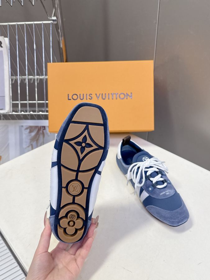 LV women's shoes Louis Vuitton Sneakerina Series replica Sneakerina LV Monogram Sacchetto TPU 1 5 CM TPU Size 35-42 41 42 — photo 9