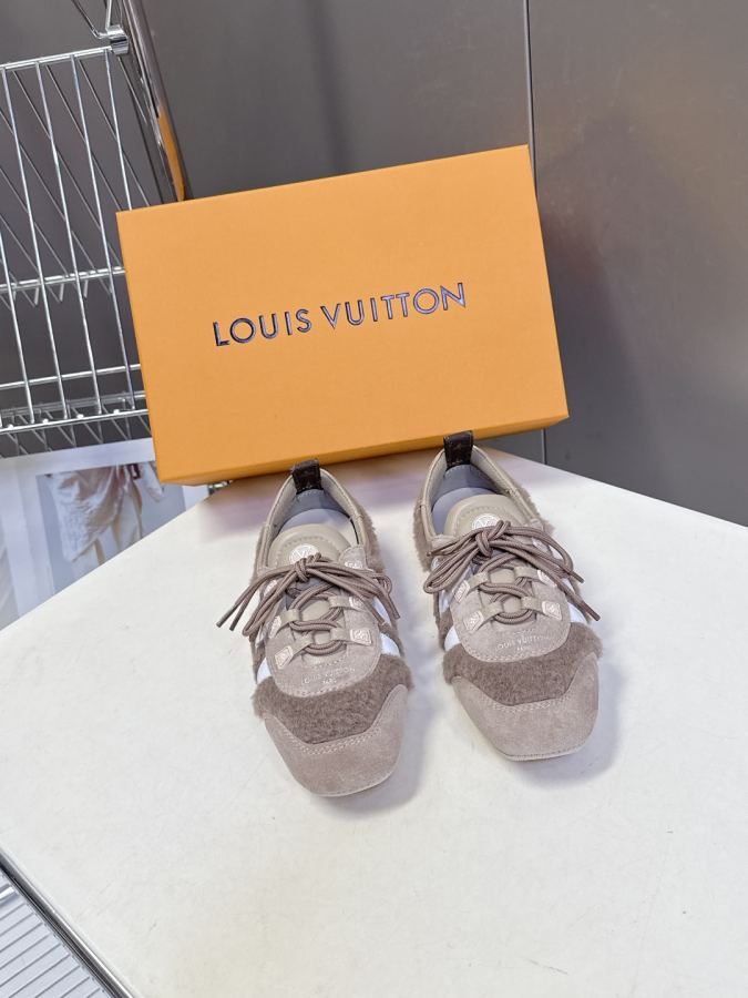 LV women's shoes Louis Vuitton Sneakerina replica Sneakerina LV Monogram Sacchetto TPU 1.5 CM: TPU Size: 35-42 41 42