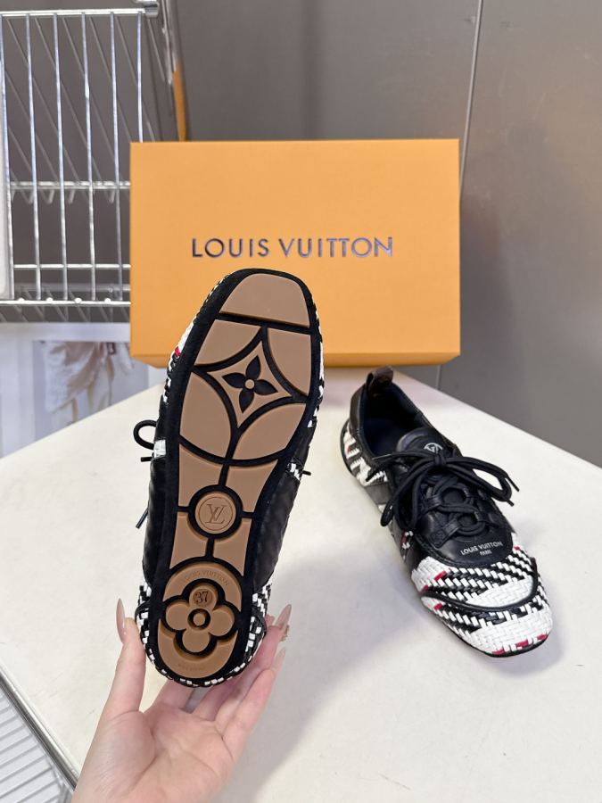 LV women's shoes Louis Vuitton Sneakerina replica Sneakerina LV Monogram Sacchetto TPU 1.5 CM: TPU Size: 35-42 41 42 — photo 9