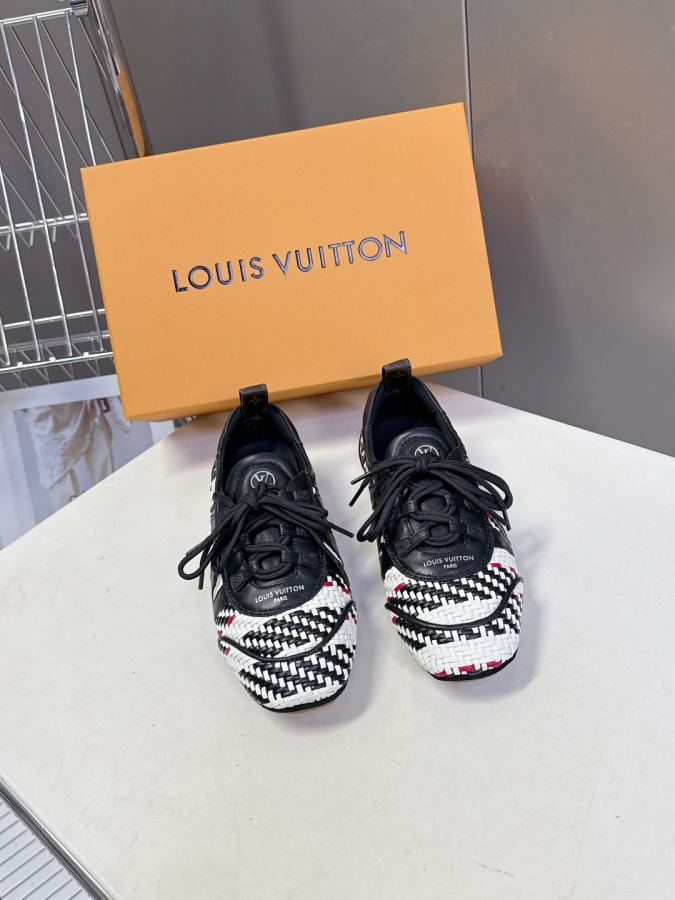 LV women's shoes Louis Vuitton Sneakerina replica Sneakerina LV Monogram Sacchetto TPU 1.5 CM: TPU Size: 35-42 41 42