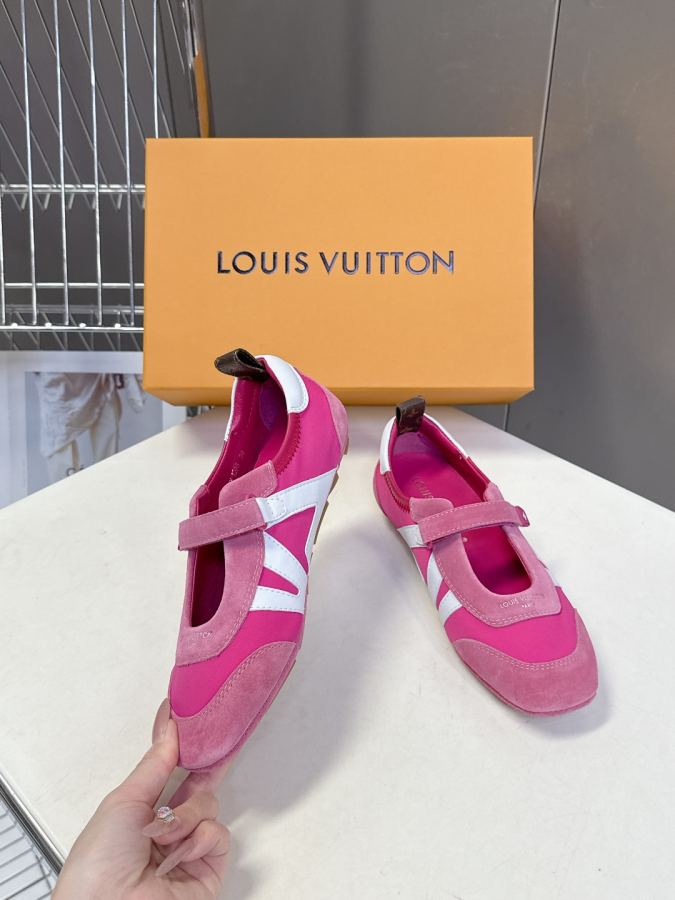 LV women's shoes Louis Vuitton Sneakerina replica Sneakerina LV Monogram Sacchetto TPU 1.5 CM: TPU Size: 35-42 41 42 — photo 4