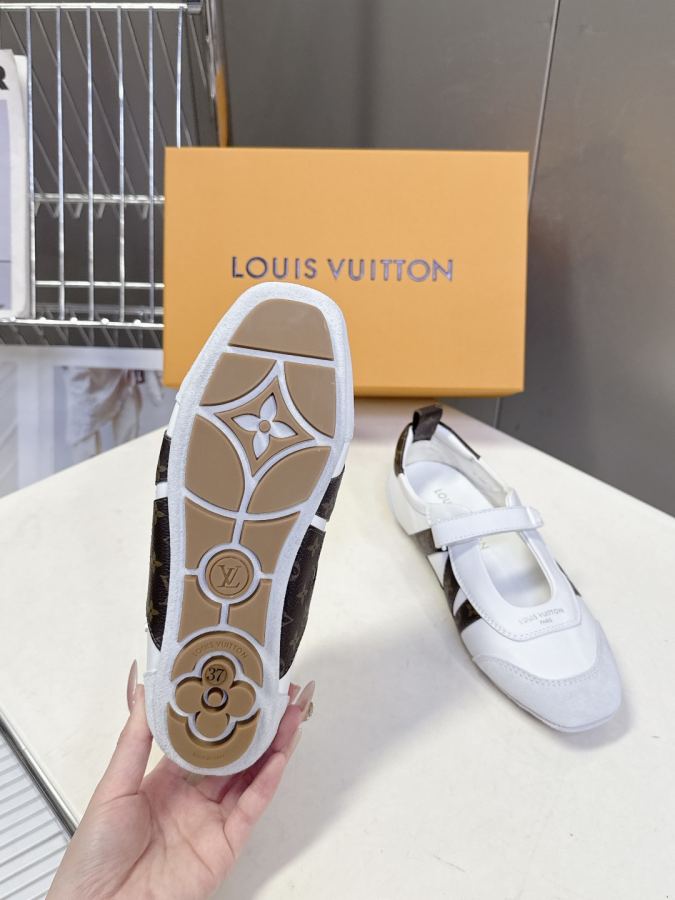 LV women's shoes Louis Vuitton Sneakerina replica Sneakerina LV Monogram Sacchetto TPU 1.5 CM: TPU Size: 35-42 41 42 — photo 9