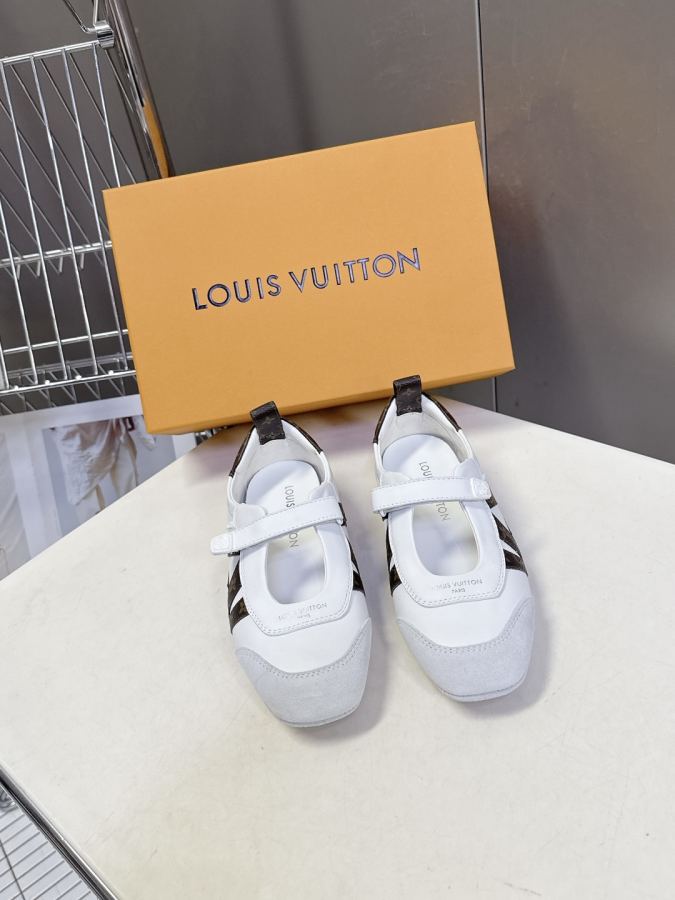 LV women's shoes Louis Vuitton Sneakerina replica Sneakerina LV Monogram Sacchetto TPU 1.5 CM: TPU Size: 35-42 41 42