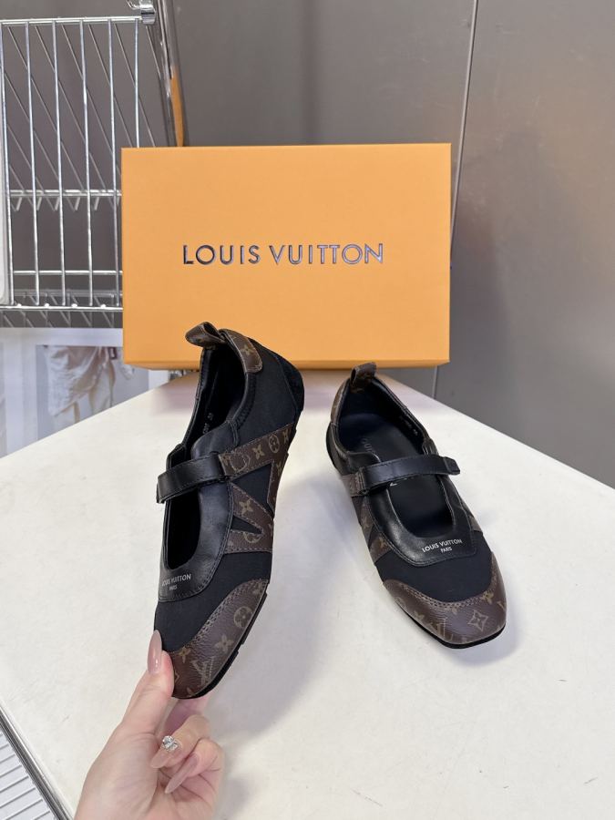 LV women's shoes Louis Vuitton Sneakerina replica Sneakerina LV Monogram Sacchetto TPU 1.5 CM: TPU Size: 35-42 41 42 — photo 4