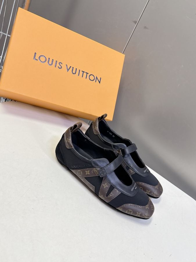 LV women's shoes Louis Vuitton Sneakerina replica Sneakerina LV Monogram Sacchetto TPU 1.5 CM: TPU Size: 35-42 41 42 — photo 2