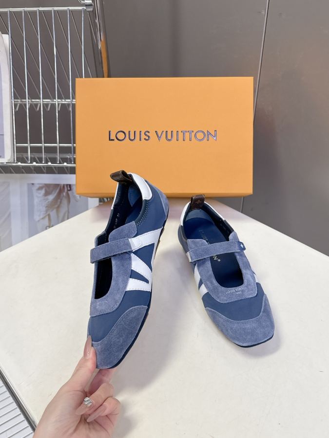 LV women's shoes Louis Vuitton Sneakerina replica Sneakerina LV Monogram Sacchetto TPU 1.5 CM: TPU Size: 35-42 41 42 — photo 4