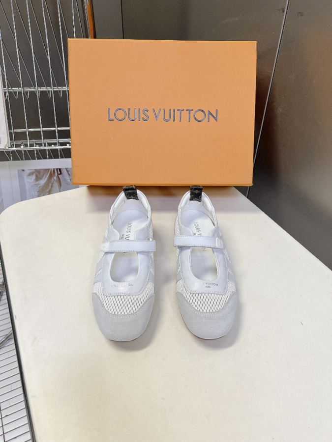 LV women's shoes L Sneakerina Series replica Sneakerina LV Monogram Sacchetto TPU 1 5 CM TPU Size 35-42 41 42