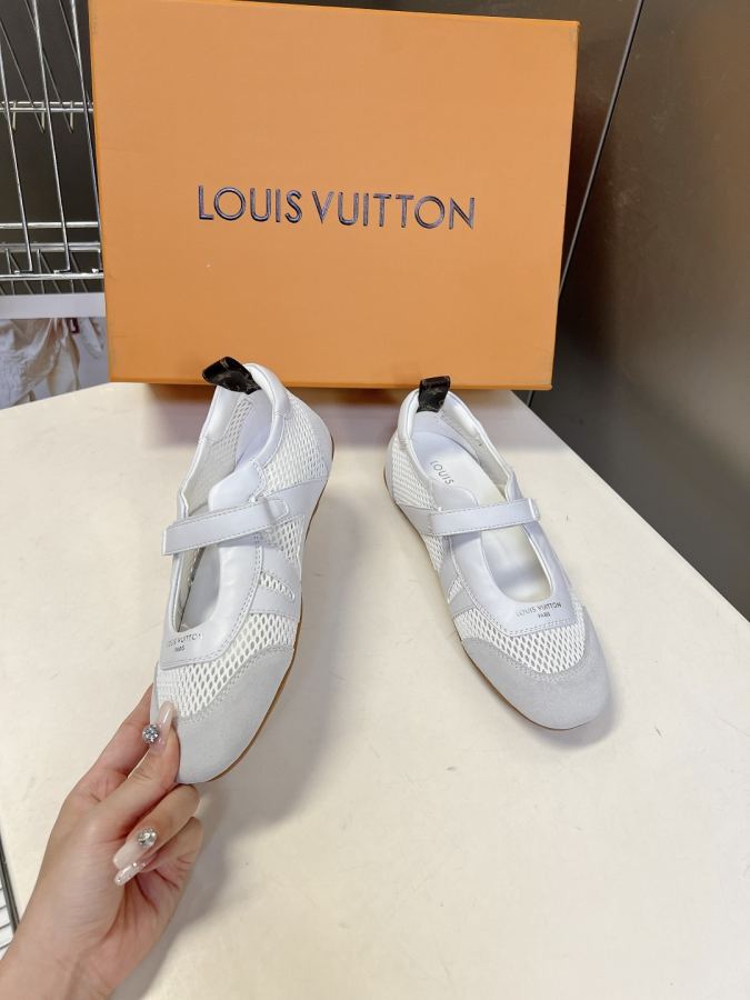 LV women's shoes L Sneakerina Series replica Sneakerina LV Monogram Sacchetto TPU 1 5 CM TPU Size 35-42 41 42 — photo 4