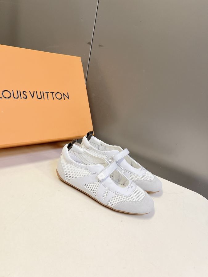LV women's shoes L Sneakerina Series replica Sneakerina LV Monogram Sacchetto TPU 1 5 CM TPU Size 35-42 41 42 — photo 2