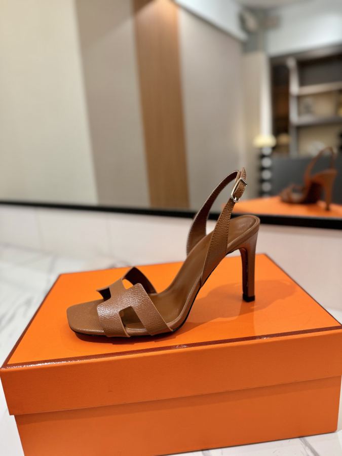 Chaussures femme Hermès Hermes H 9cm — photo 4