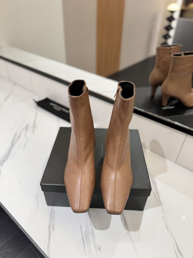 YSL women's shoes Saint Laurent 2025 YSL logo — 1:1 Replica — photo 3