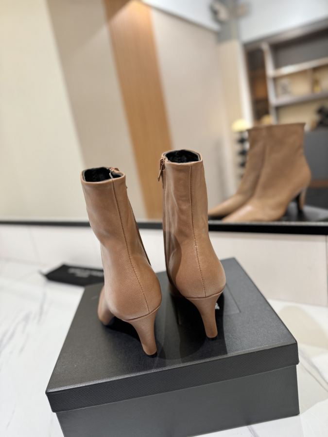 YSL women's shoes Saint Laurent 2025 YSL logo — 1:1 Replica — photo 8