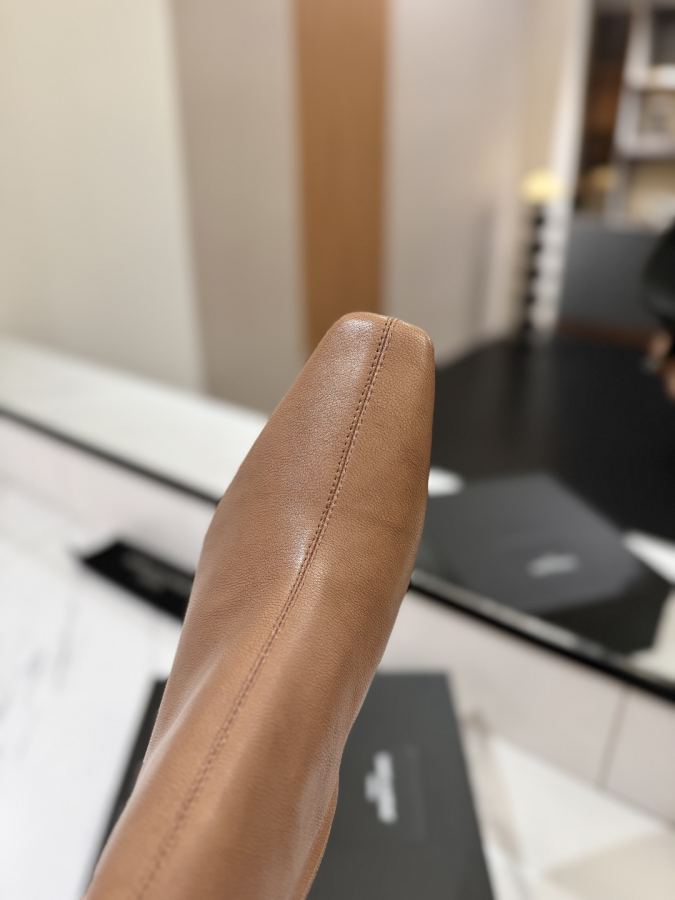 YSL women's shoes Saint Laurent 2025 YSL logo — 1:1 Replica — photo 6