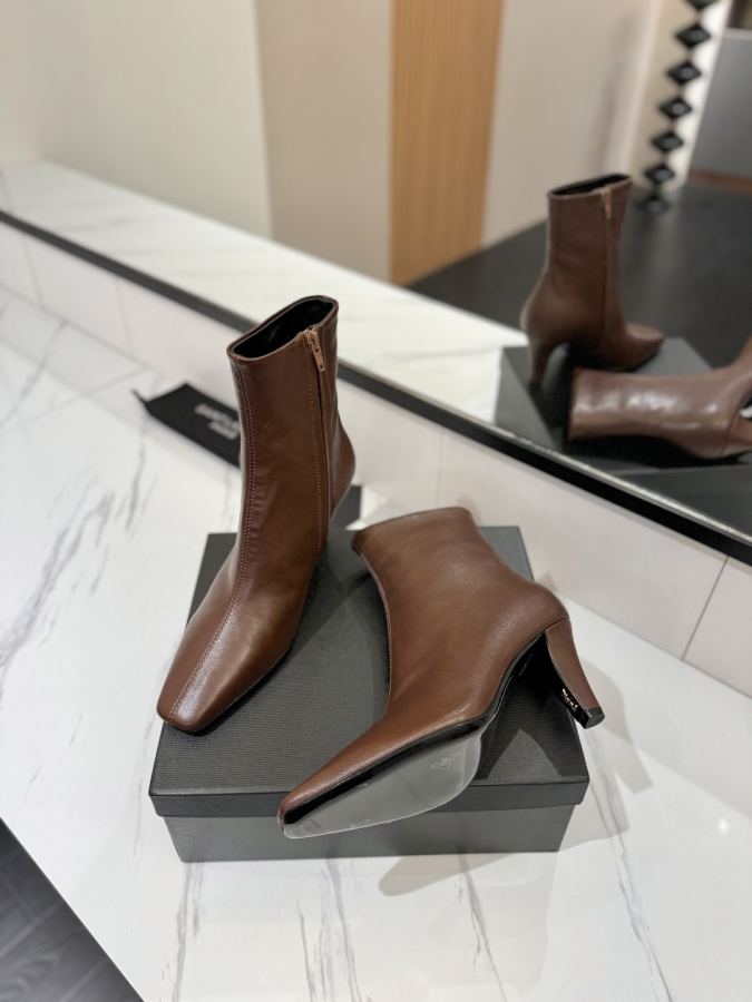 YSL women's shoes Saint Laurent 2025 New YSL logo — 1:1 Replica — photo 5