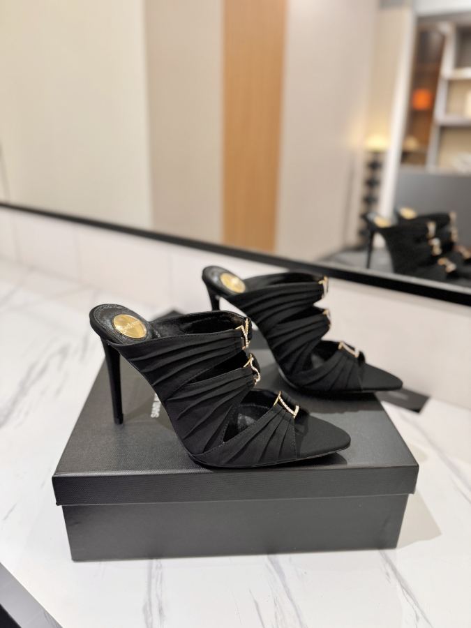 YSL women's shoes Saint Laurenot Saint Laurent YSL Logo — 1:1 Replica