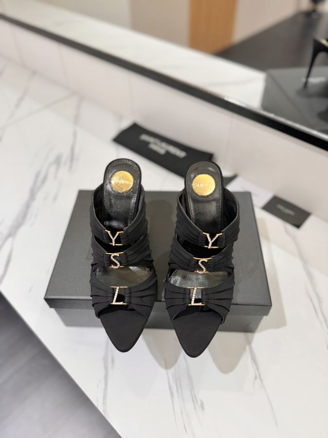 YSL women's shoes Saint Laurenot Saint Laurent YSL Logo — 1:1 Replica — photo 3