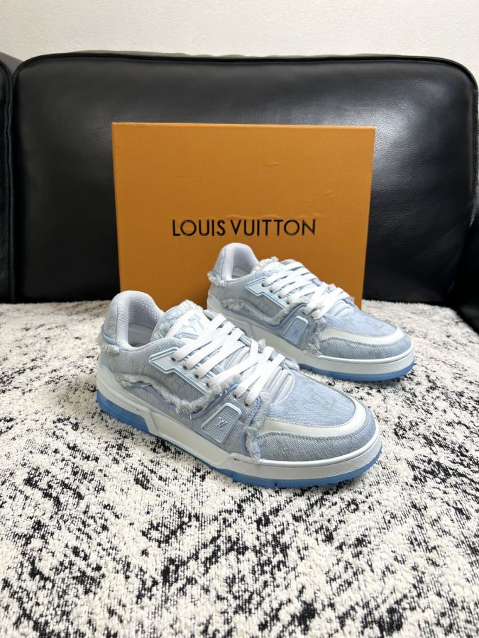 LV women's shoes Lv Louis Vuitton TPU 35-39-44 38 45 — 1:1 Replica