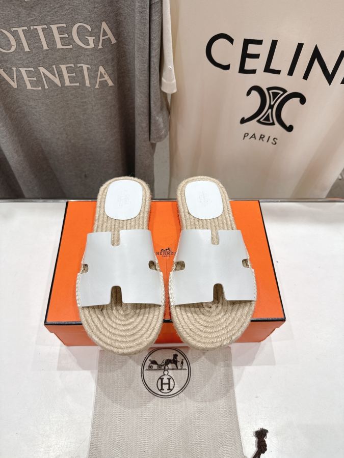 Hermes women's shoes HERMES* Hermes H F050 2026ss H — 1:1 Replica