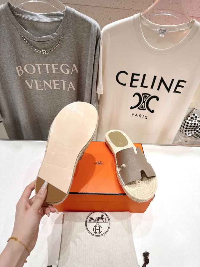 Hermes women's shoes HERMES* Hermes H F050 2026ss H — Premium Replica — photo 9