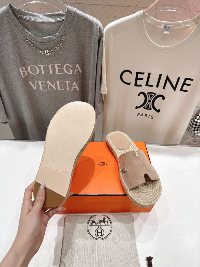 Hermes women's shoes HERMES* Hermes H F050 2026ss H — 1:1 Replica — photo 9