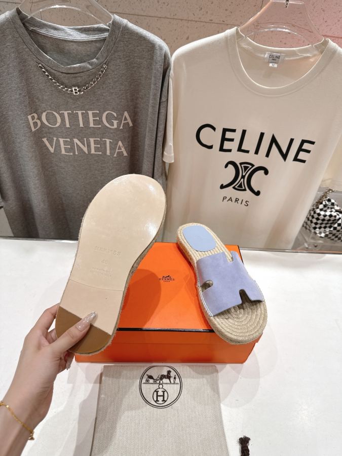 Hermes women's shoes HERMES* Hermes H F050 2026ss H — Premium Replica — photo 9