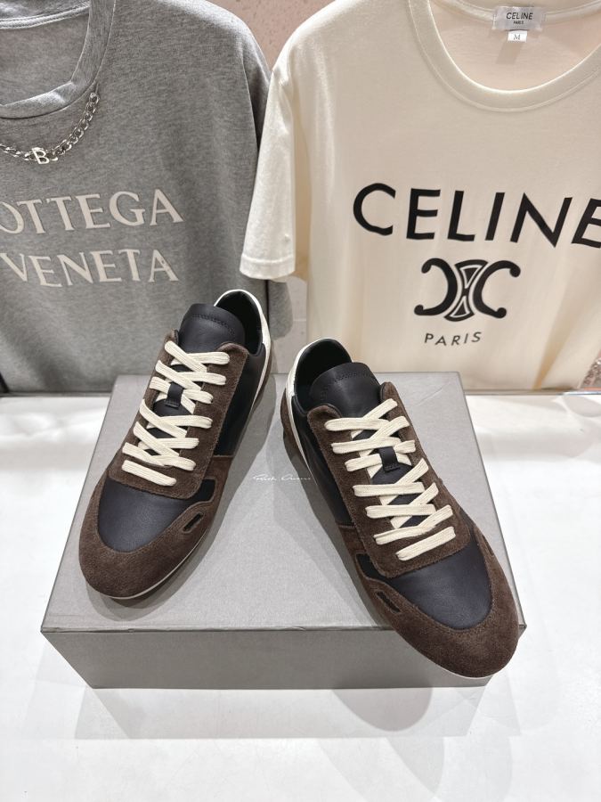 Rick Owens Shoes High version shipped from the factory, male size +10 — Premium Replica — photo 2