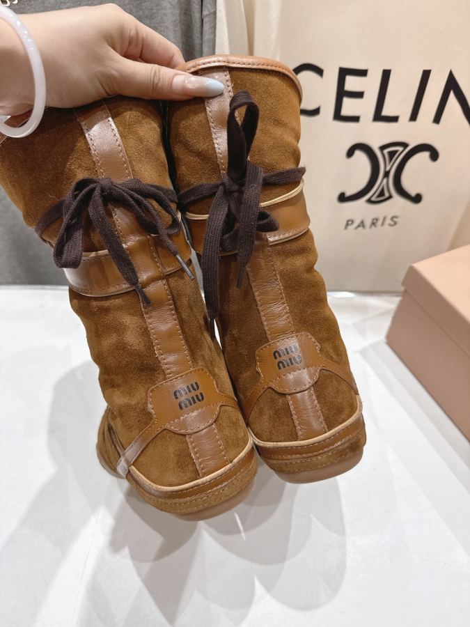 Miumiu women's shoes Miu/ F022 2025ss New — 1:1 Replica — photo 8